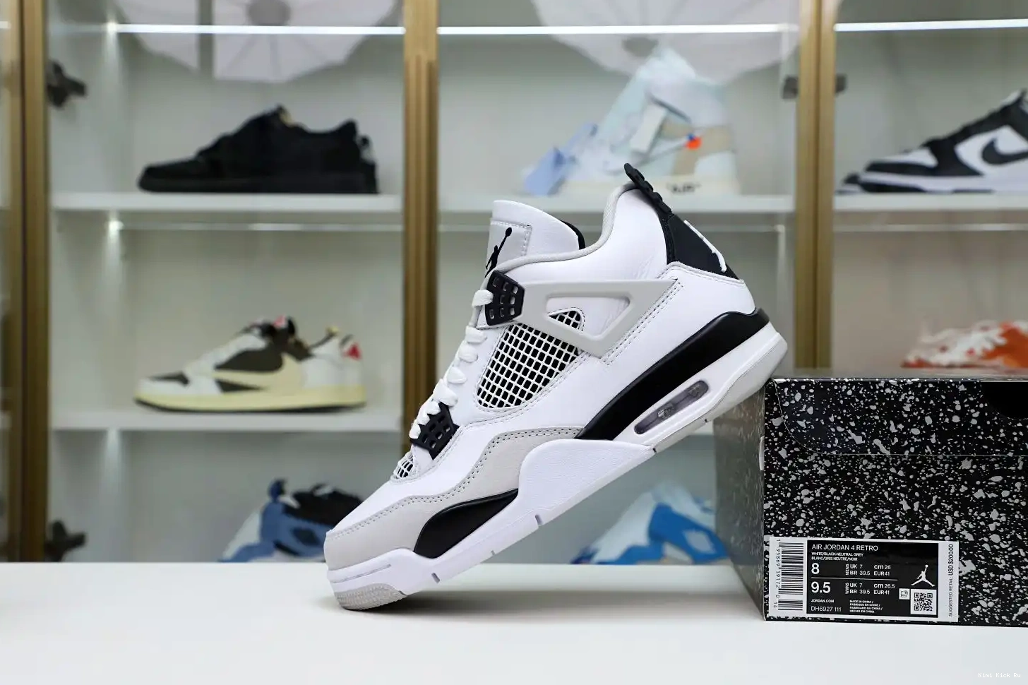 4 Kimikick JORDAN MILITARY BLACK AIR 0716